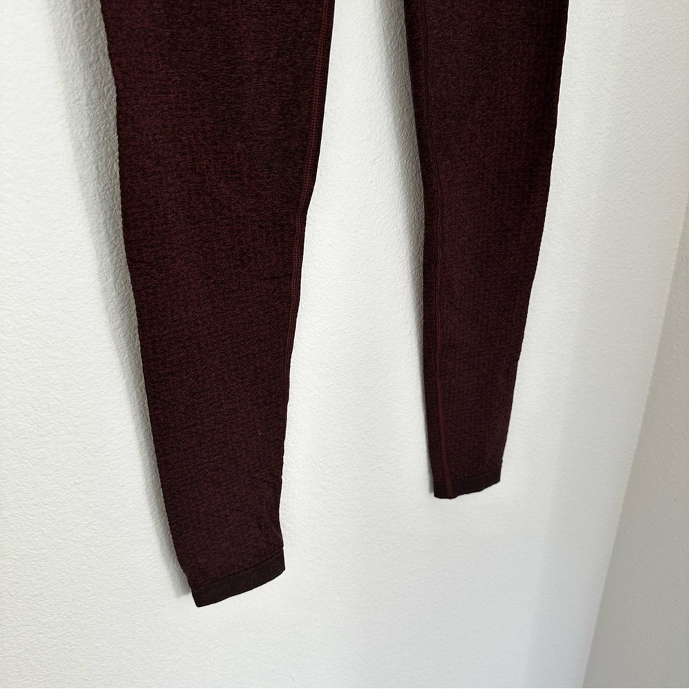 Gymshark Burgundy Leggings - Picture 5 of 8